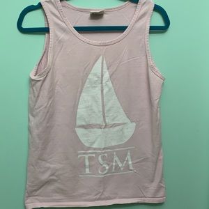 Total sorority move tank top comfort colors size s